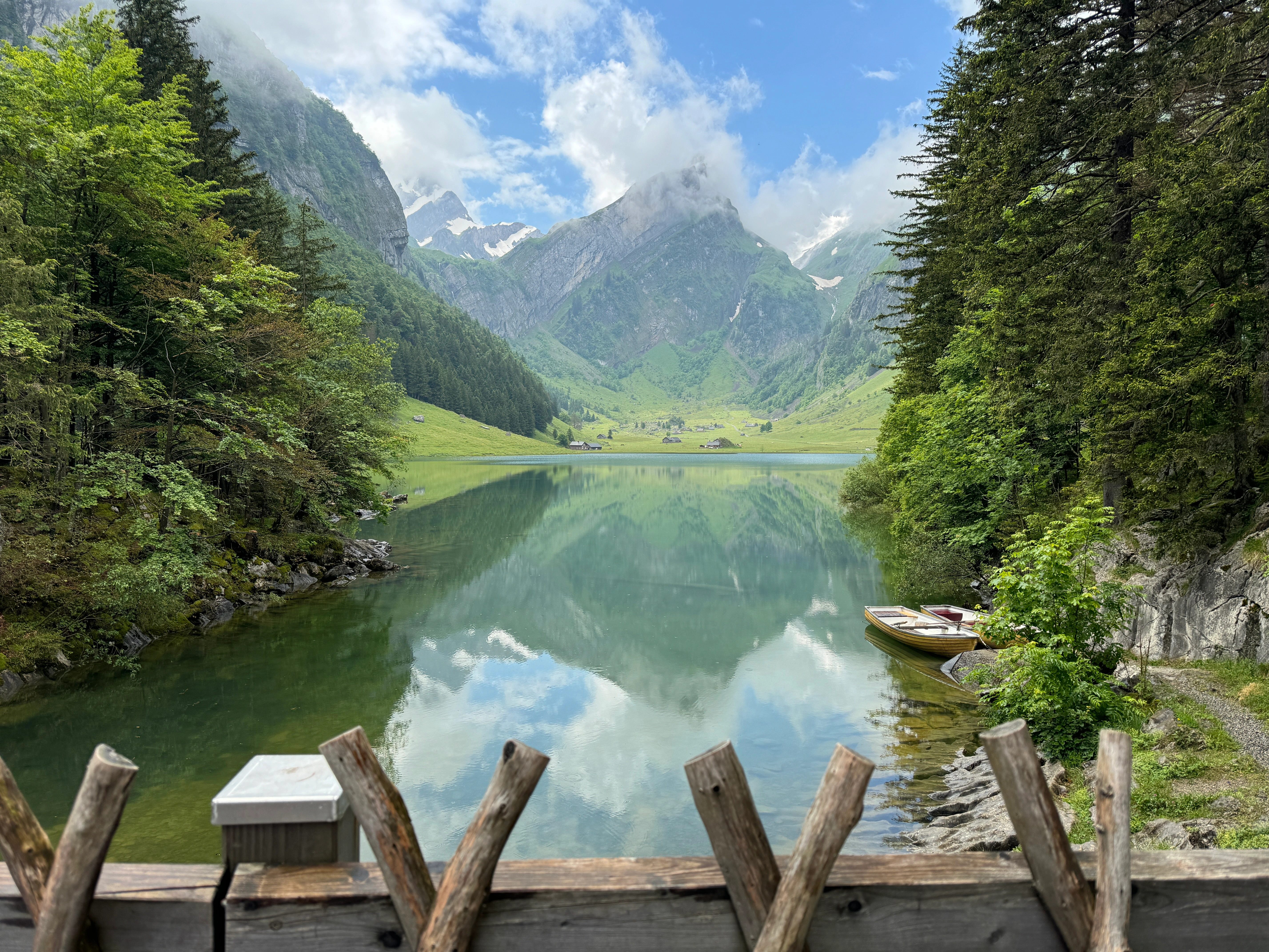 Seealpsee, June 2025 — a quiet venue for the fifth gevolution users' meeting.